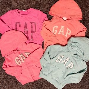 Toddler Girl GAP Sweatshirt bundle